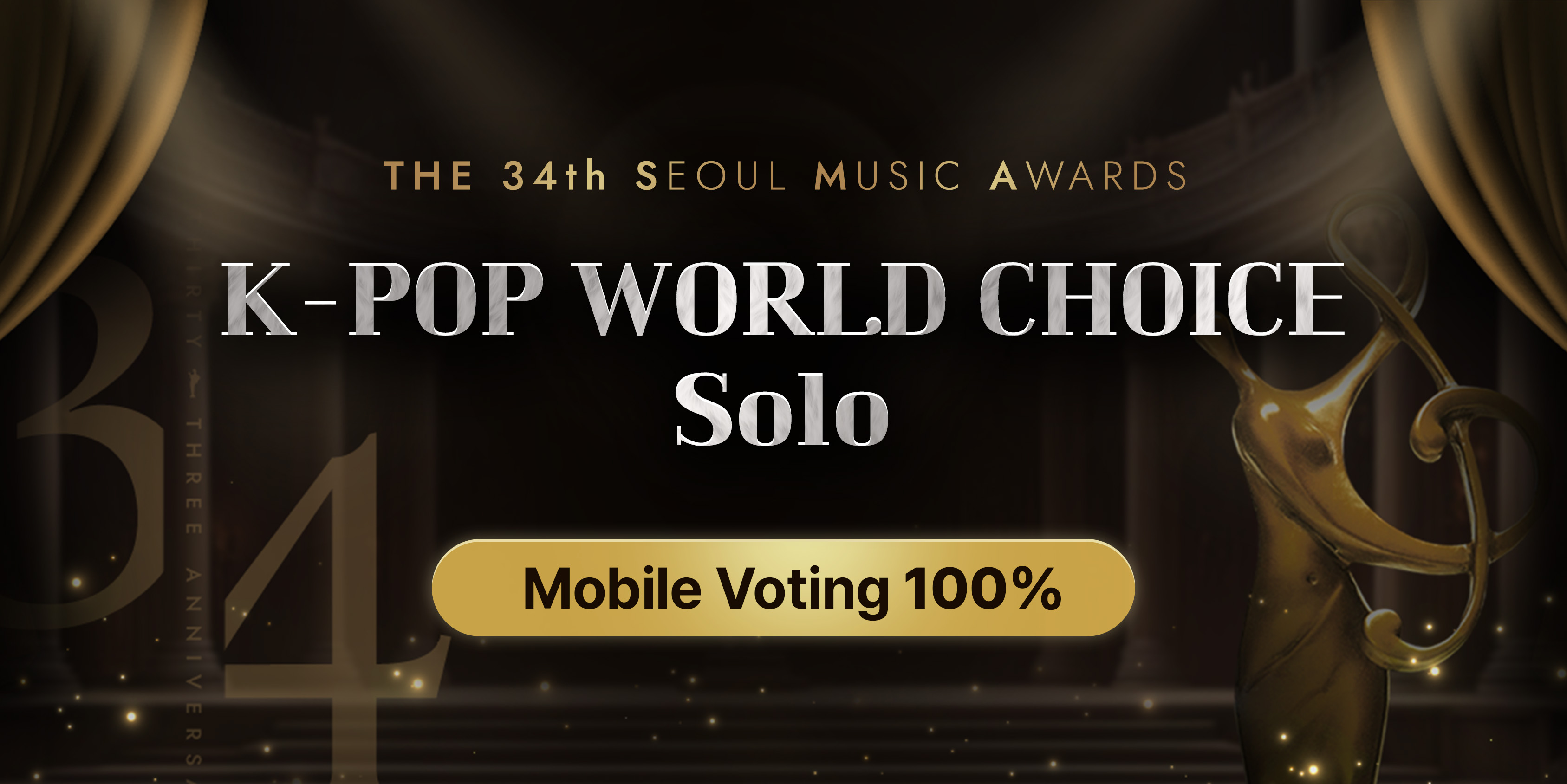 [Oct] 34th SMA K-POP World Choice - Solo